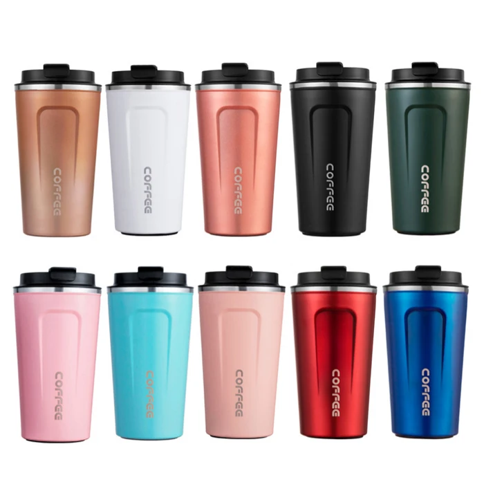 

Promotional Gifts 500ml Reusable Double Wall Vacuum Insulated Stainless Steel Tumbler Coffee Travel Mug Thermal Cup, Customized color