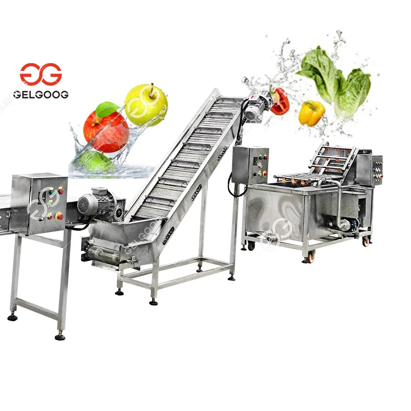 Commercial Automatic Fruit Strawberry Cleaner Blueberry Cleaning Mango Date Bubble Washer Tomato Vegetable Washing Machine Price