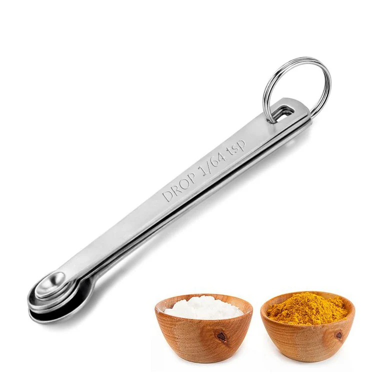 Tad, Dash, Pinch, Smidgeon & Drop Measuring Spoon Set — Libertyware
