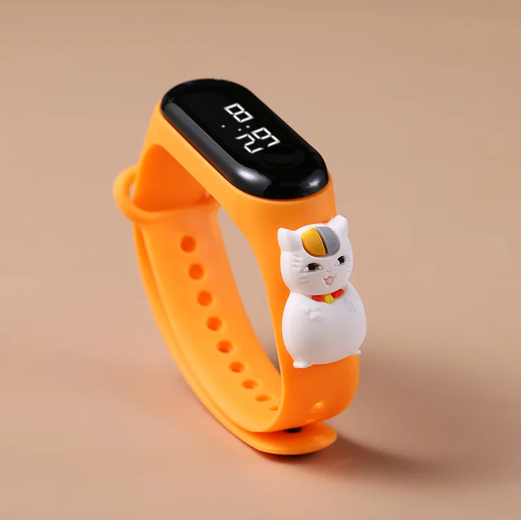 

2021 best gifts mi watch cartoon bracelet mini band kids cheap cartoon design watch band cartoon silicone led watch