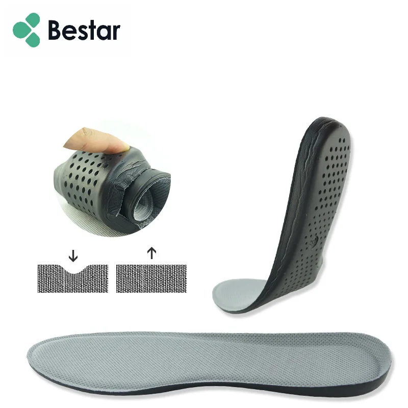 

insol manufacture direct shock absorption memory foam insoles high elastic sneaker insoles, As photo or customized