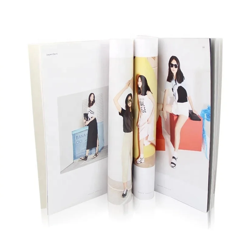 
Customized A4 hardcover A4A5 8.5x11 inch magazine offset printing 