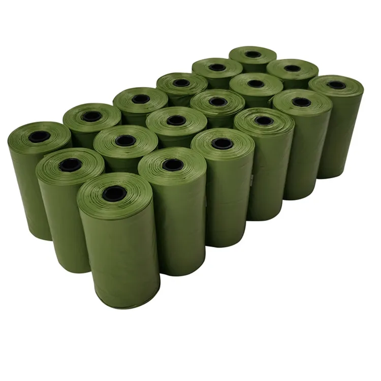 

Pet articles hdpe material biodegradable dog poop bags