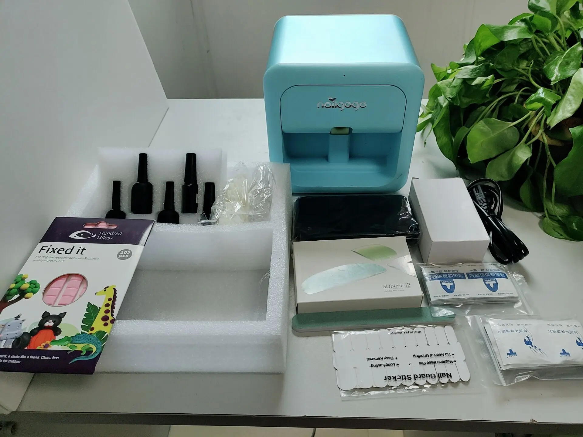 Nailgogo 3d Fast Paint Nail Art Printer Auto Intelligent Smart Wifi Nail Inkjet Printer For Sale