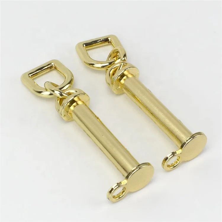 

Meetee BF025 Bag Handles Strap Alloy Hanger Ring Buckles Bags Decorative Buckle