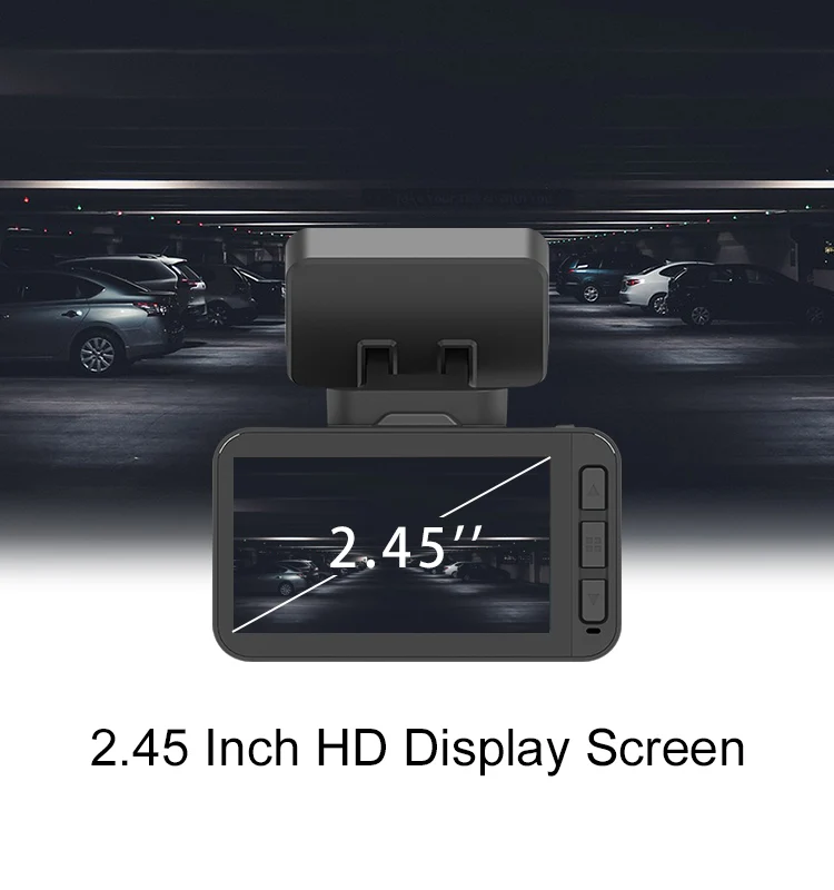 Professional 4K 30fps WIFI GPS Video Camera car DVR Recorder Magnetic Bracket FHD Camcorder H.265 Car Dash Cam