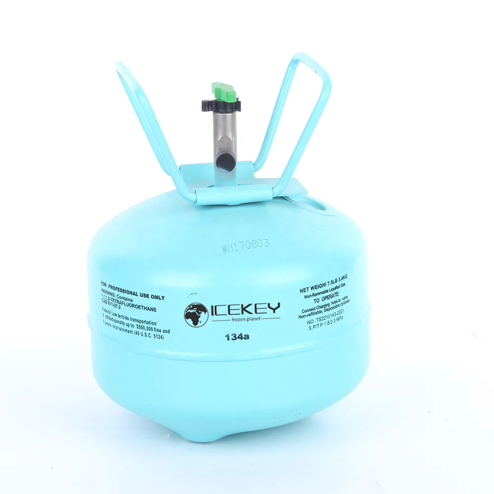 Refrigerant Gas R134a R134 Color Can Be Customized Refrigerant Gas