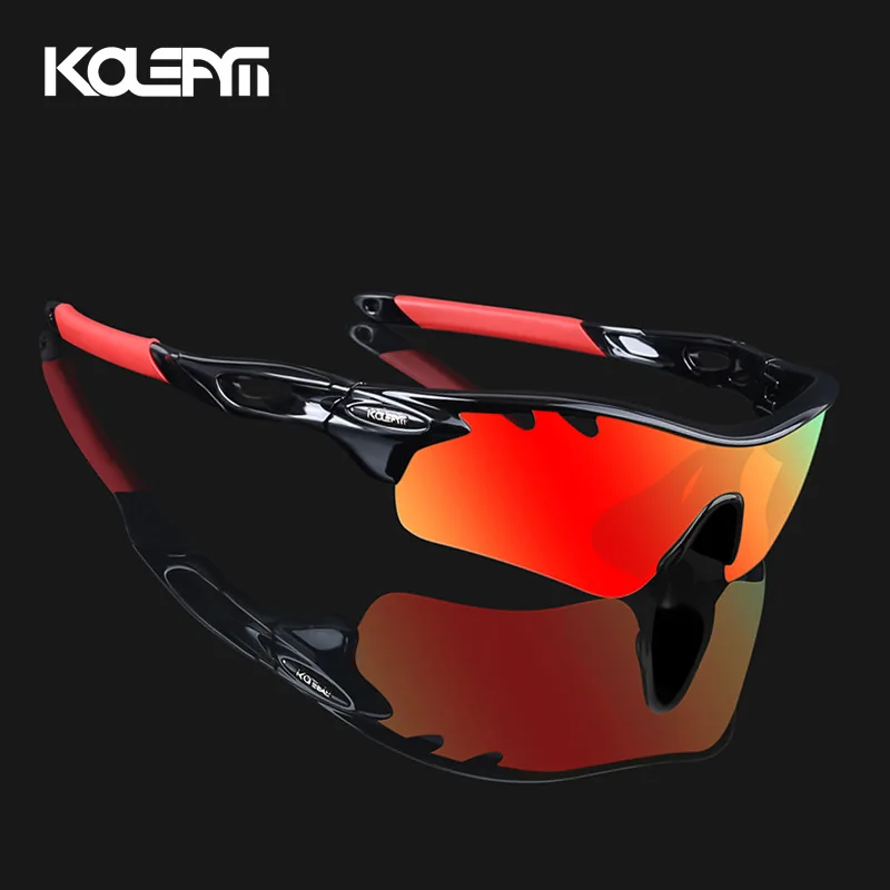 

Kdeam New European American Men's Sports Cycling Sunglasses Polarized Windproof TR90 Goggles Photochromic Sunglasses KD666 Men, Picture colors