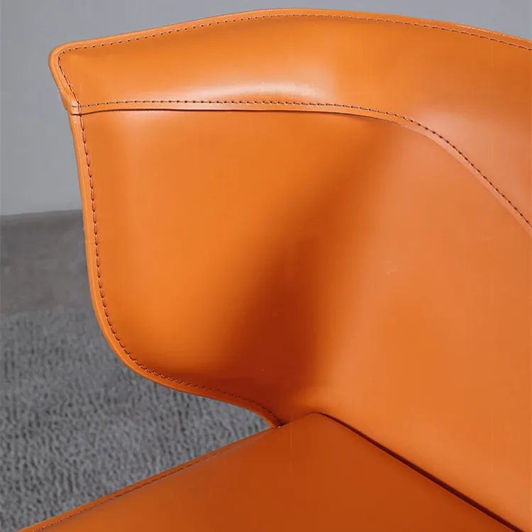 Dreamhause Modern C Light Luxury Leather Dining Chairs Home Hotel