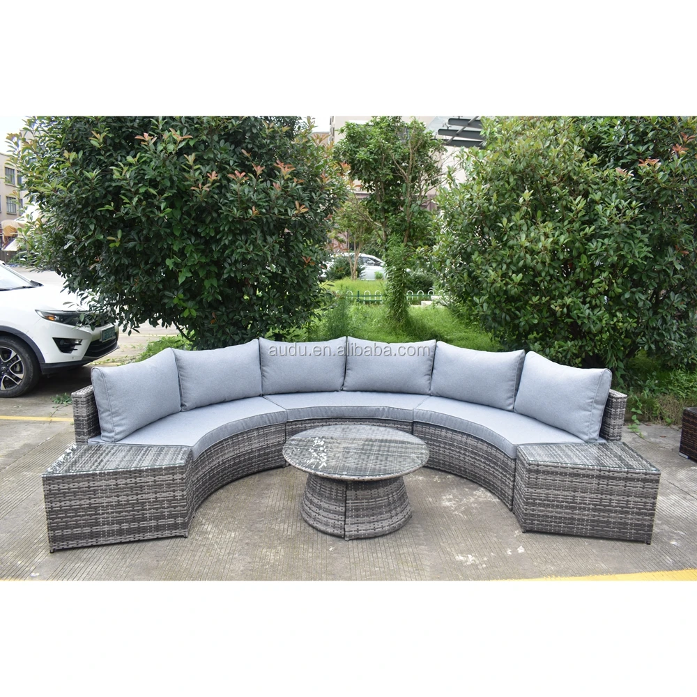 Audu Commercial Resin Oval Wicker Outdoor Lounge Furniture Buy Lounge