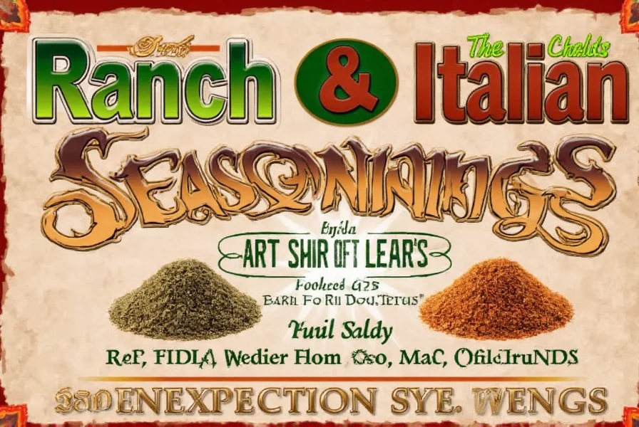 Top Rated Italian and Ranch Seasoning Products
