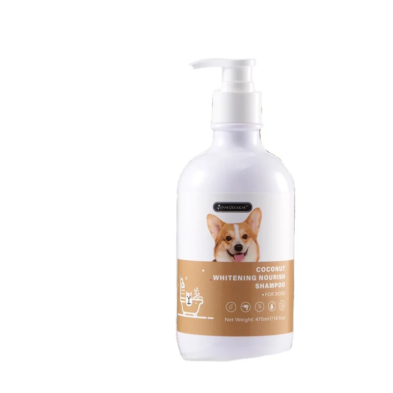 

BONNE DOUCHE Gently Cleansing Nourishing Pet Skin Coconut Whitening Nourish Dog Shampoo Anti-Bacterial And Deodorizing