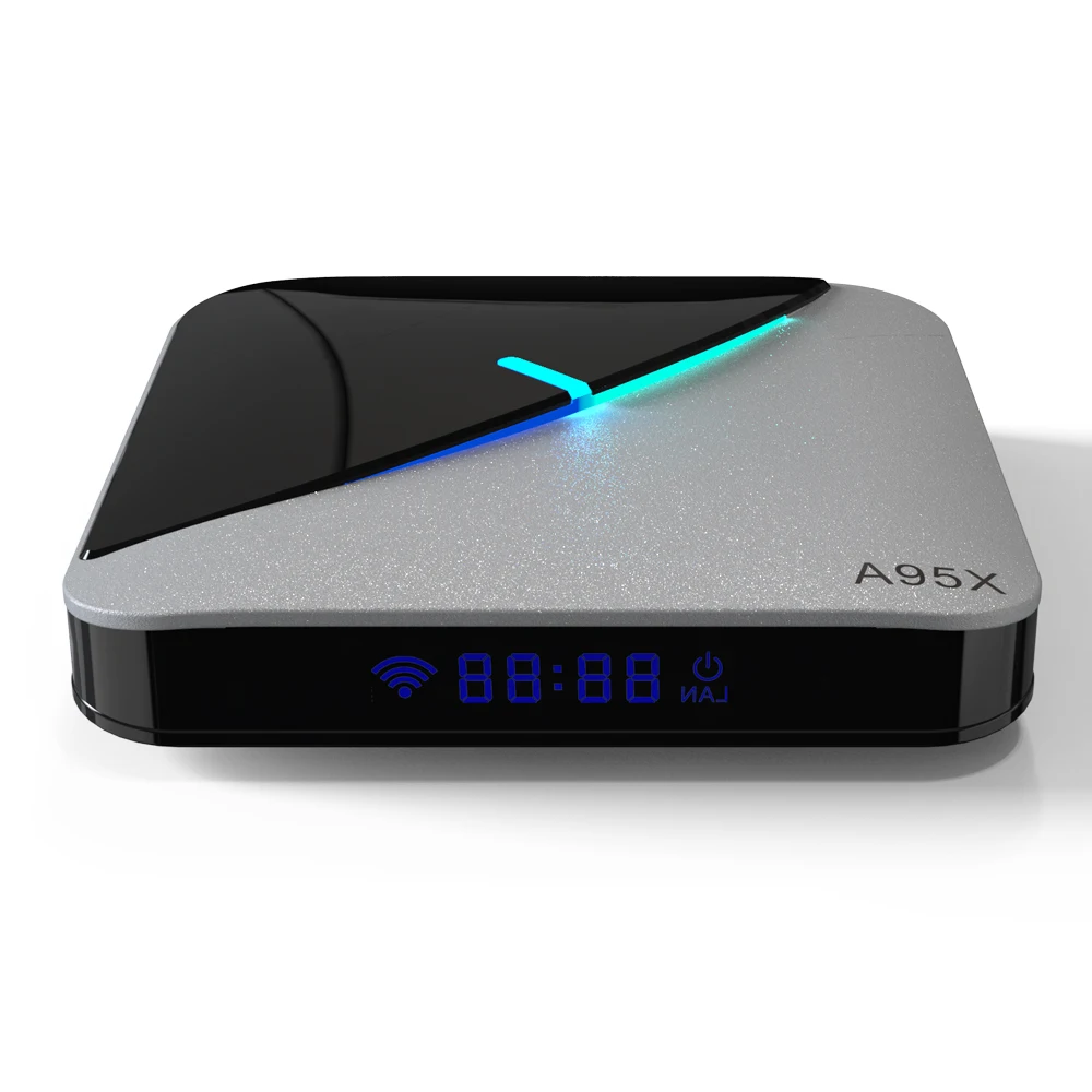 

2020 Newest Android 9.0 tv box A95X F3 Air Amlogic S905X3 4GB 32GB 64GB Internet smart tv box A95X F3 Air