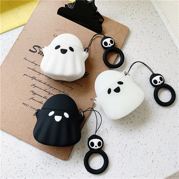 

Holiday Funny Ghost Designer Cartoon Case For Airpod 1 2 For Airpod Pro Case