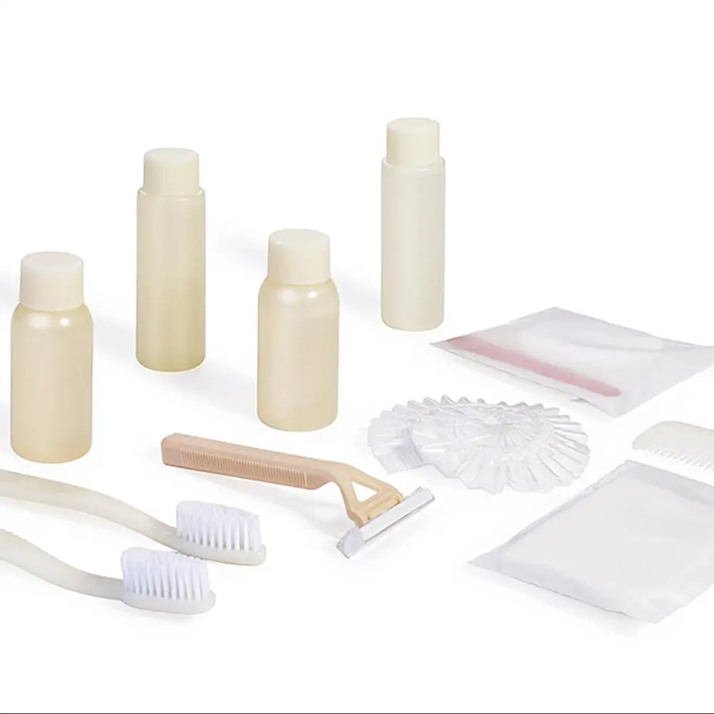 
Eco friendly hotel amenities biodegradable shampoo bottles biodegradable razor 