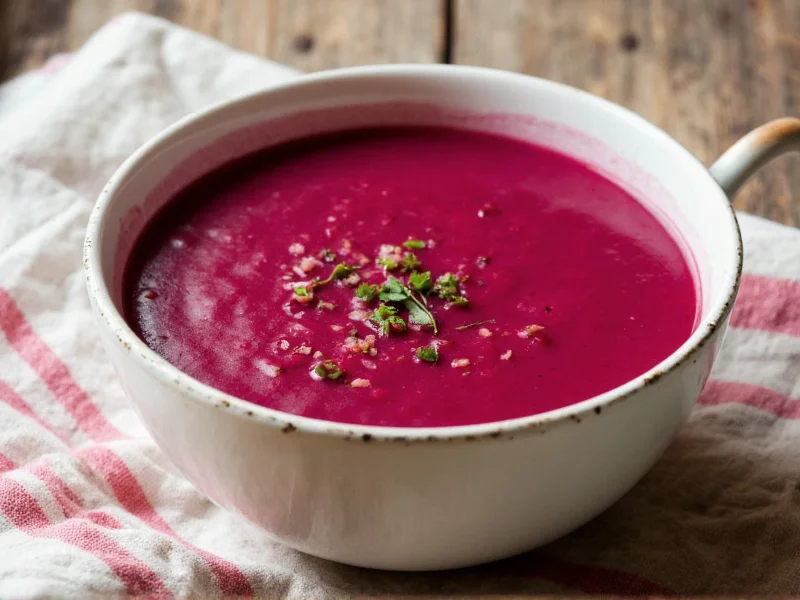 Cold Beet Soup: Recipe, History & Serving Guide