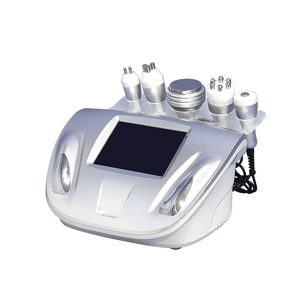 

Factory Multi-functional 5 in 1 40k ultrasonic slimming machine rf face radio frequency cavitation equipment