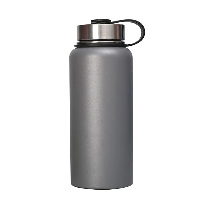 

32oz wide mouth recycled bottle double wall stainless steel vacuum flask water bottle