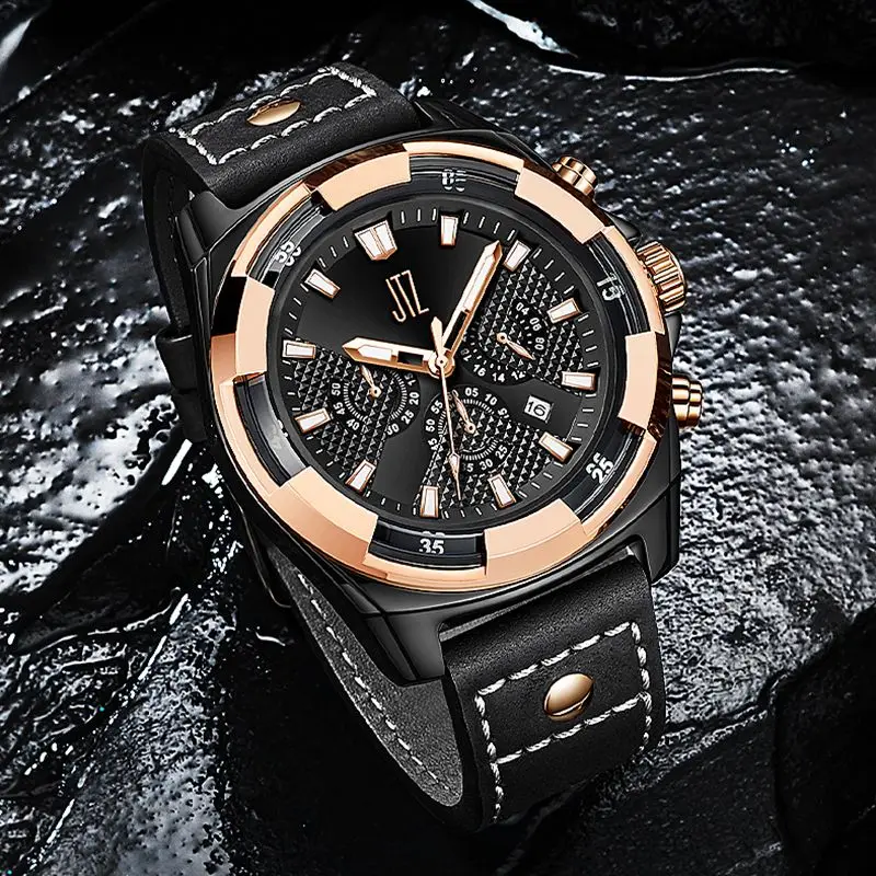 

2021 Latest Men Race Car Sport Watch Multi Functional Chronograph Watch