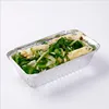 Aluminum disposable take away fast aluminium foil lunch packaging food box