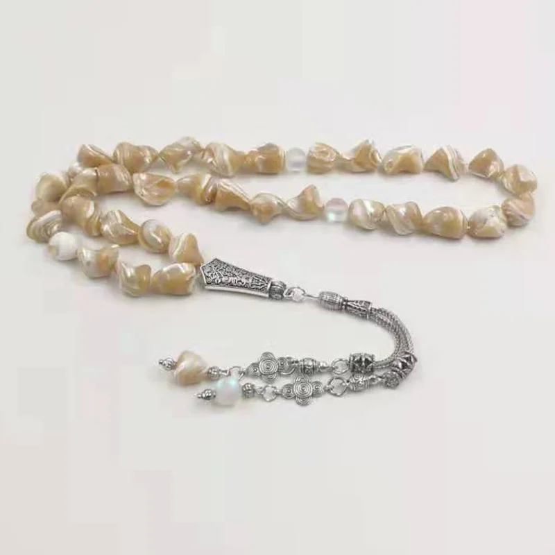 

Tasbih seashell Australlan crystal eid gift Muslim bracelets 33 prayer beads RAMADAN turkish jewelry islamic fashion accessories