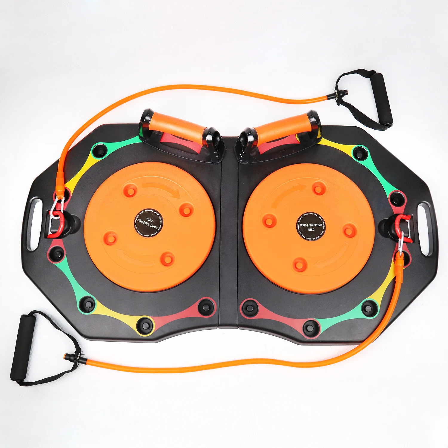 
2020 New Design Foldable Push Up Board With Resistance Band 