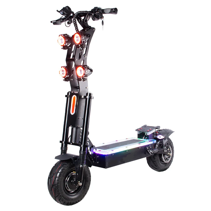 

2021 wholesale 60v 72v 50ah foldable 8000w 6000w e scooter dual motor adult electric scooter with two wheels
