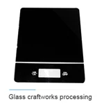 
Manufacturer Direct Sales Silkscreen Printing Toughened Crystal Glass Display for Electricity 