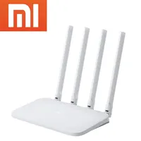 

Original Xiaomi Mi WIFI Router 4C 64MB RAM 300Mbps 2.4G 802.11 b/g/n 4 Antennas Band Wireless Routers WiFi Repeater APP Control