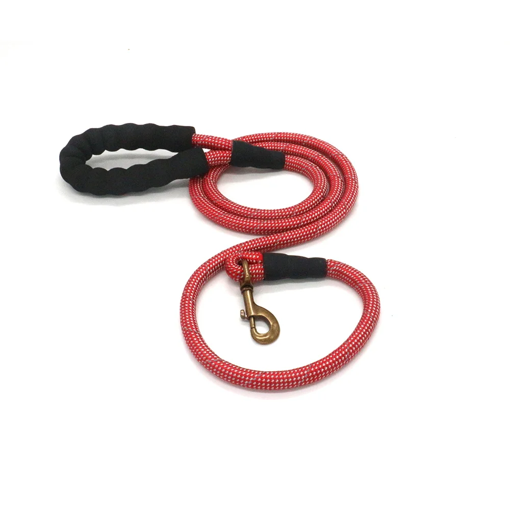 

BELT CROWN RTS Hot Selling Reflective Nylon Rope Dog Traction Rope Braided Climbing Rope Dog Lead Dog Leash