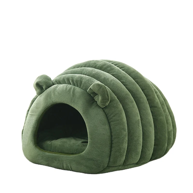 

Cats house factory direct sale can be heated furret plush insect design pet supplies cat bed, Customized color