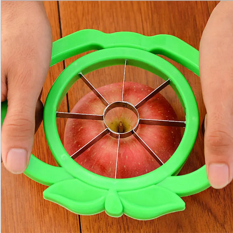 

Household Thickened Apple Cutter Stainless Steel Fruit Divider Kitchen Accessories, As photo