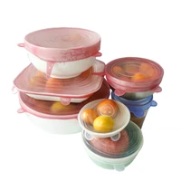 

Reusable Food Stretch Lids Bowl Silicone Seal Covers