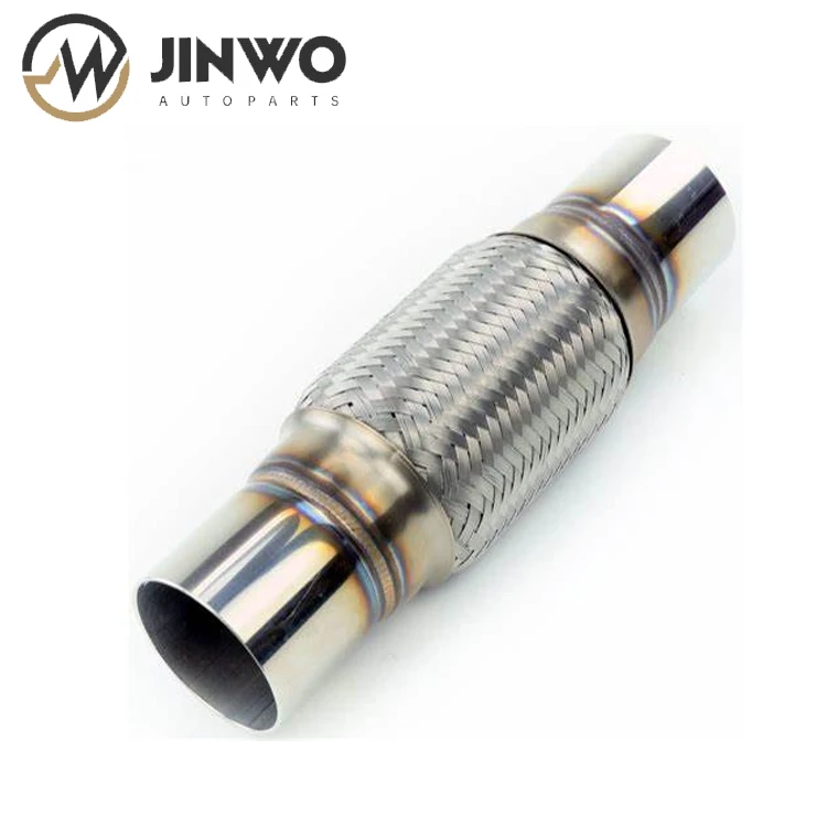 

Jinwo Car auto exhaust flex pipe stainless steel interlock liner 2.5 inch