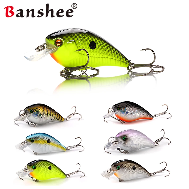 

Shallow Diving Fishing Lures Wholesale Fish Lures For Sale Wobbler Fishing Lures Pike Bass Crankbait Japan Square Bill Crankbait, Vavious colors