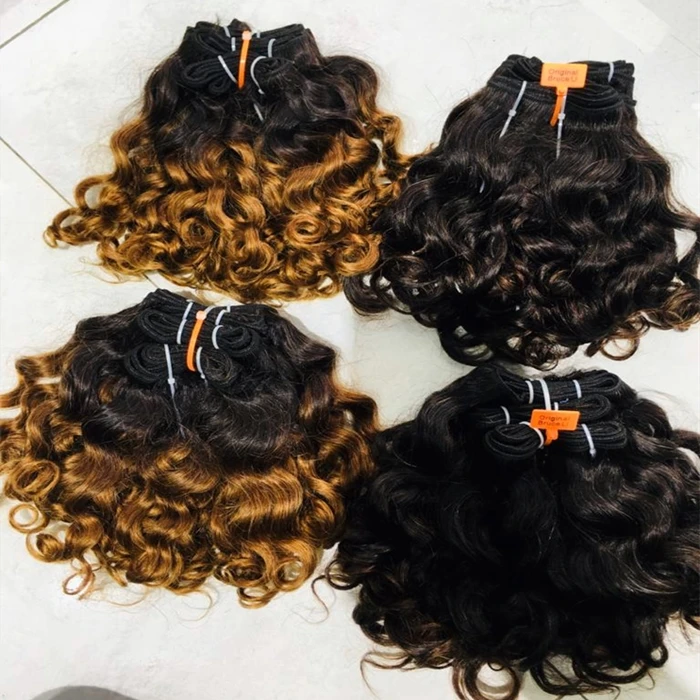 

Letsfly Deep Curly Human Raw Virgin Hair Ombre Color 1B30 Hair Bundles Wholesales Hair Extension Free Shipping For Black Woman