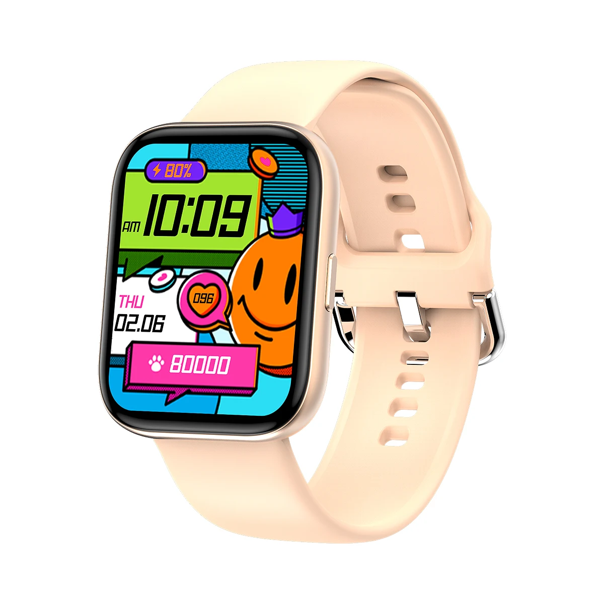 

2021 touch screen 1.69 inch relogio G69 smart watch BT Call Music Heart Rate Monitor Body Temperature G69 Smart Watch Bracelet