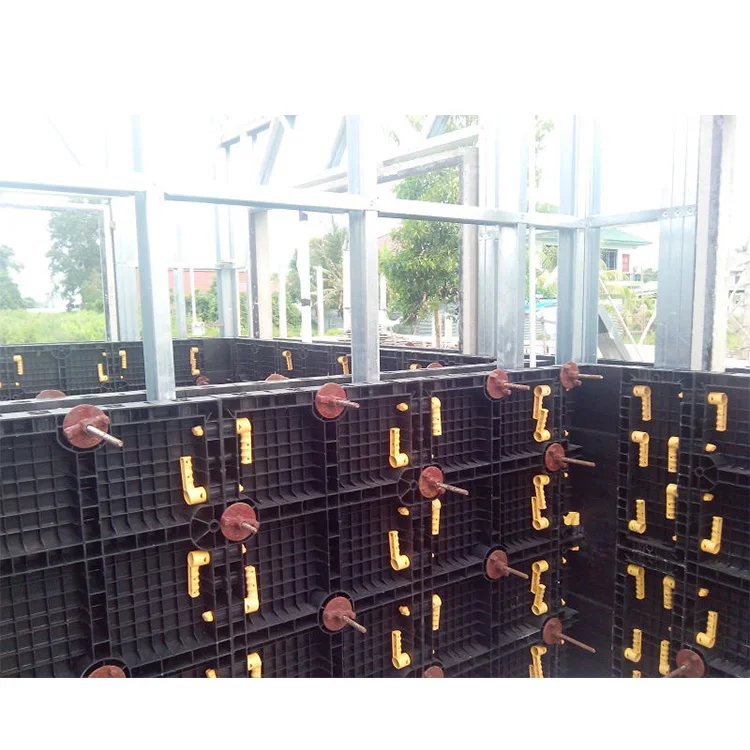 
building construction formwork plastic panels 