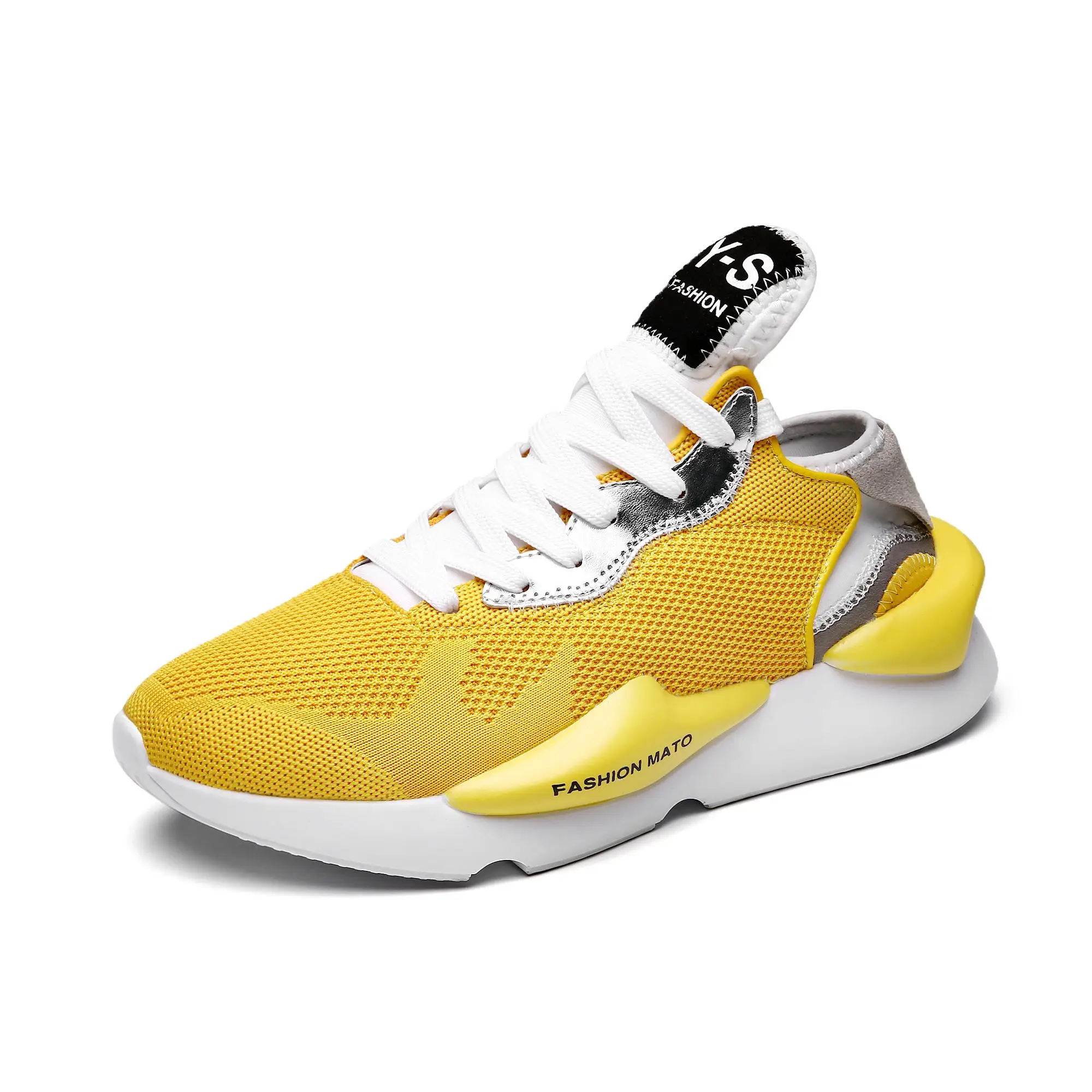 

Factory Flying Woven Y3 Ninja Shoes Black Samurai Dad Shoes Women Couple Leisure Sneakers Men, Black,white,yellow