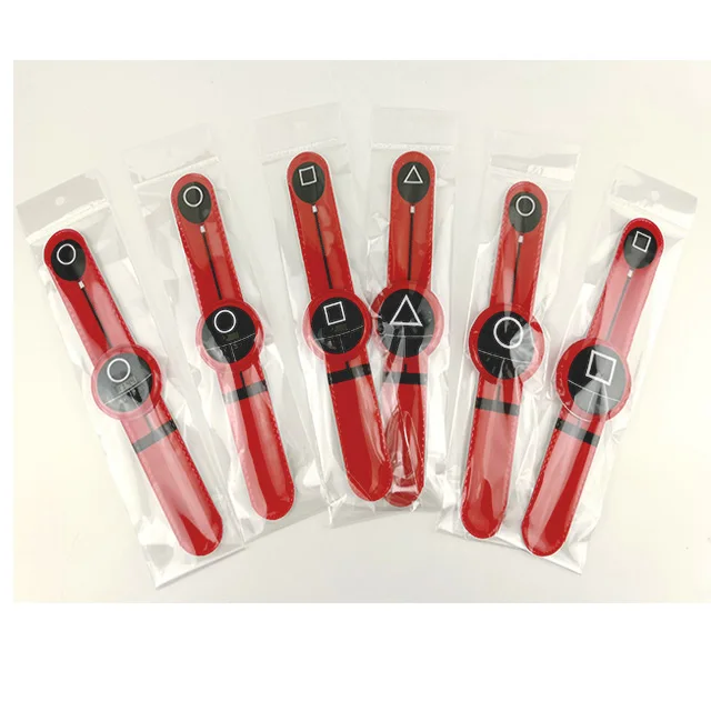 

202 hot squid game clock electronic Flash clap watch LED Watch reloj juego del calamar squid game watch, Flash beat watch, electronic time beat watch