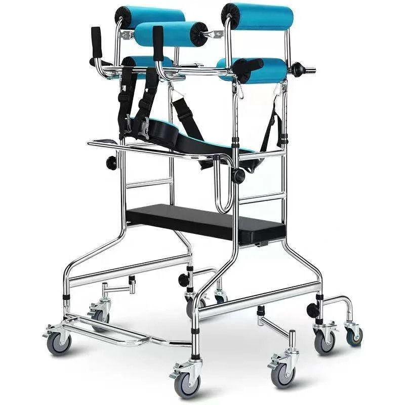 

Widened Walking Aid For The Elderly Hemiplegia Rehabilitation Equipment For Adults, Blue