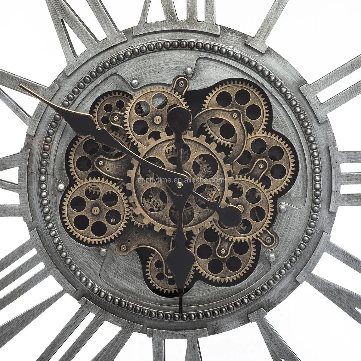 40inch 103cm Industrial Mechanical Real Moving Gear Wall Clock Buy