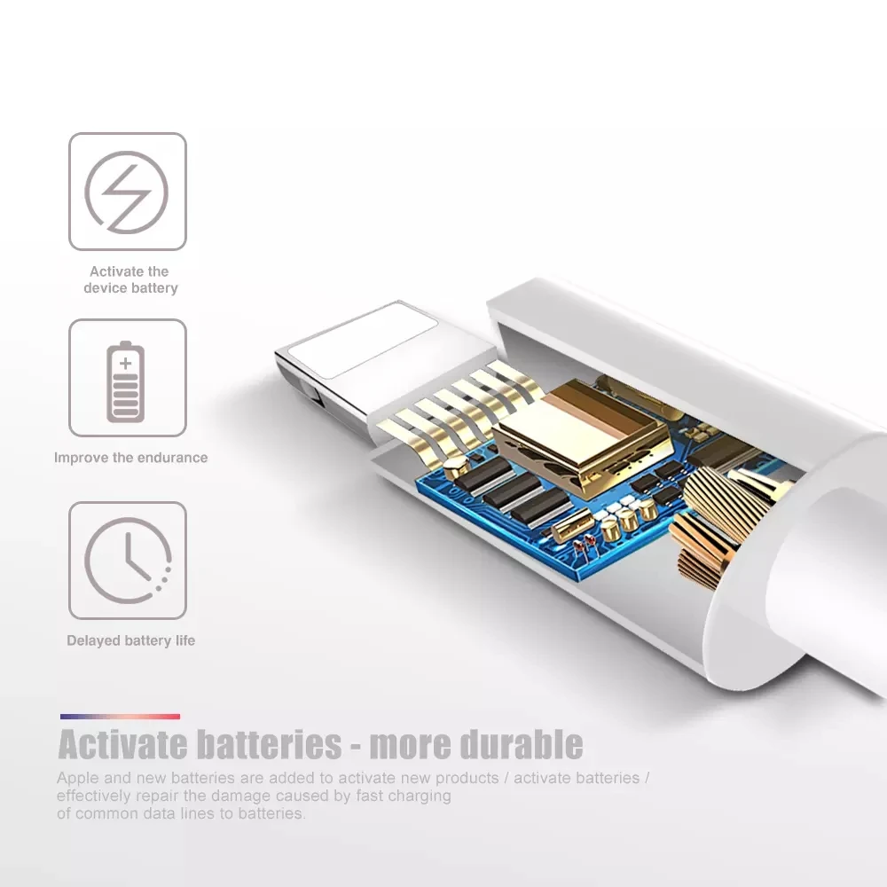 Premium USB Cable for iPhone 2.1A Fast Charging USB Data Cable For iPhone Charger Cable For iPhone Charger 