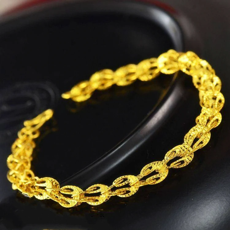 

Women'S Fashion All Match BraceletPlated 24K Gold Phoenix Tail Scale Bracelet Supply Wholesale