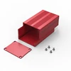 52*38-80 mm hard aluminum case extruded enclosure for power supply digital transmitter circuit chassis