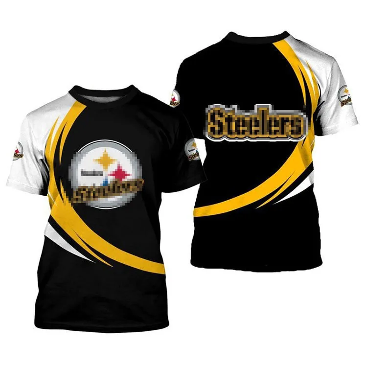 

2021 Hot Sales New Styles Hip Hop Sports NFL Sports Teams Man's T-shirts High Quality, Mix color