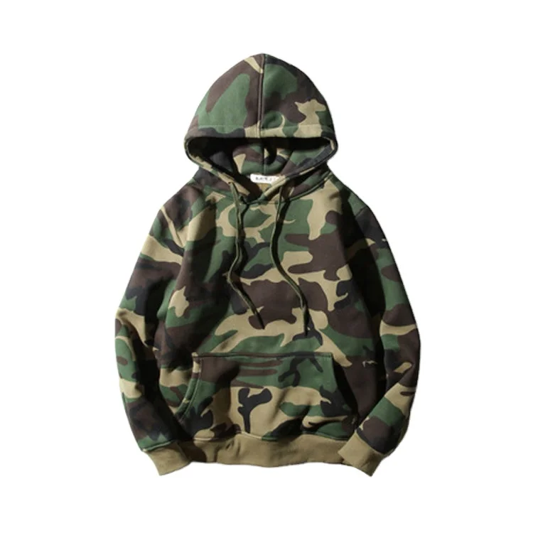 

Hot Sale High Quality Men Camouflage Hoodie, Army green