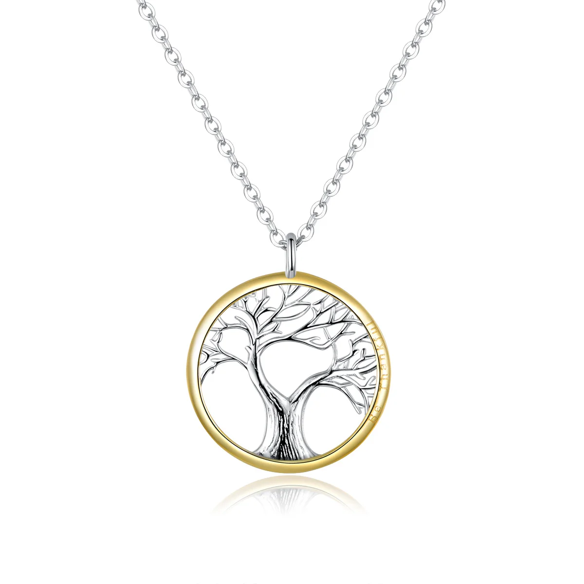 

SCN367 Tree of Life Pendant Necklace for Women Sterling Silver 925 Family Chain Necklaces