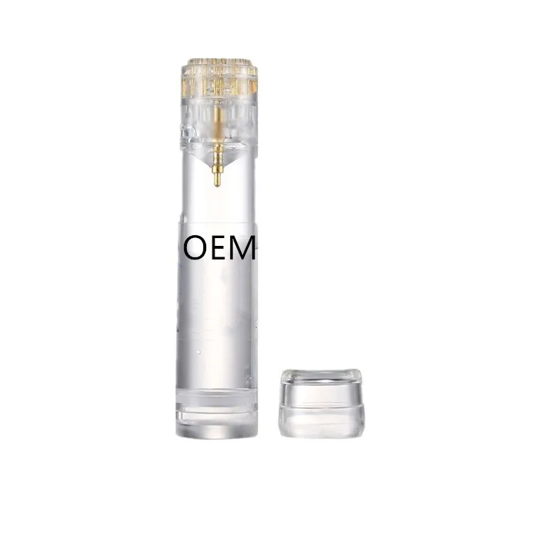 

Derma stamp nano needle water mesotherapy 24k golden Patented screw Thread Micro Needle 20, Oem