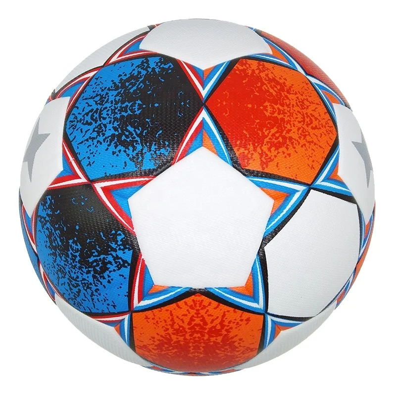 

PU seamless high quality Soccer Ball Custom LOGO printing name pattern team football match training size  balls